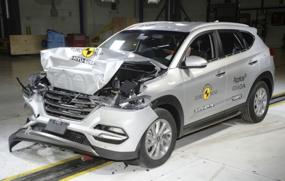 Euro NCAP 2015 - Hyundai Tucson