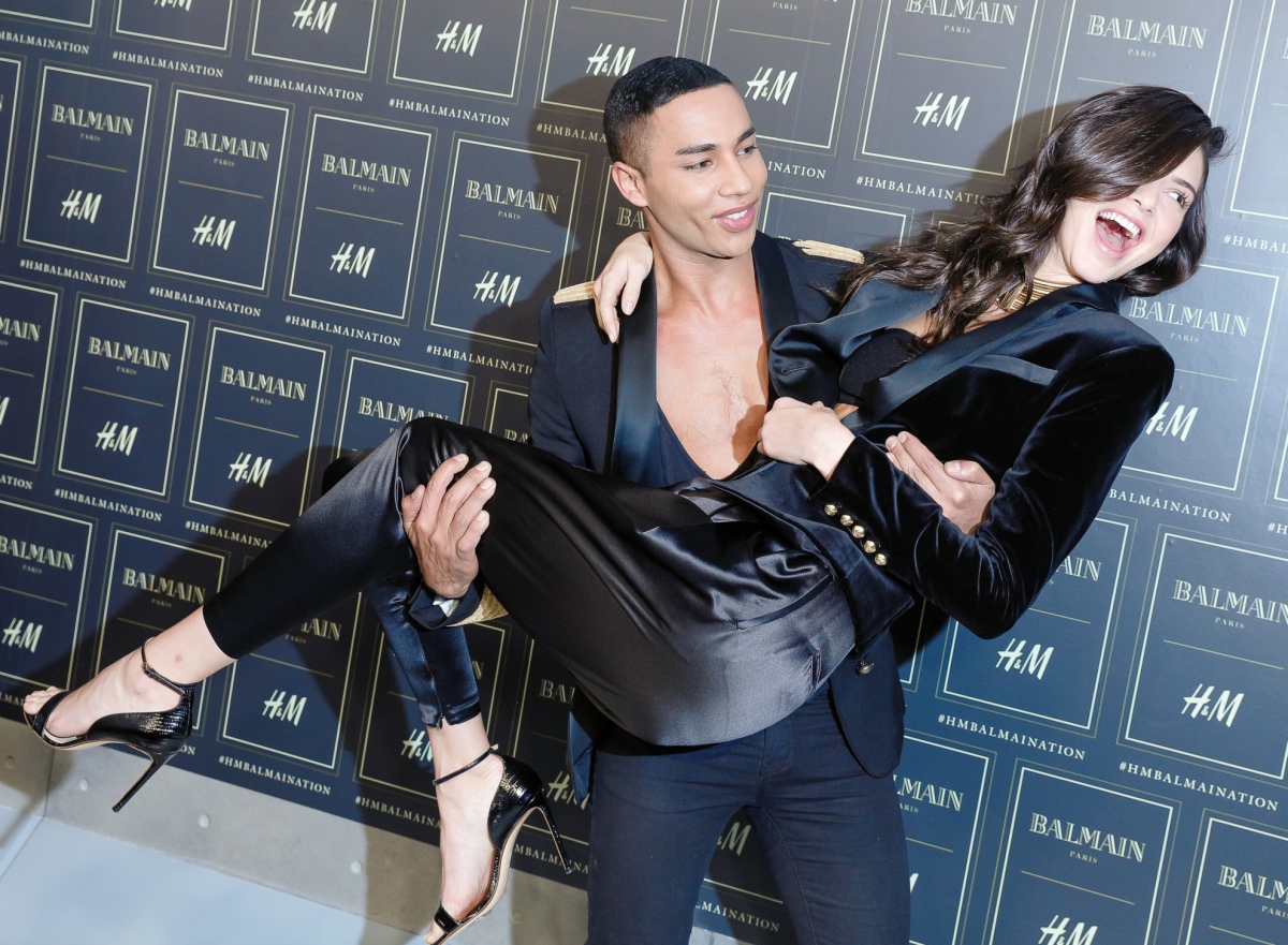 Olivier Rousteing a Kendall Jenner