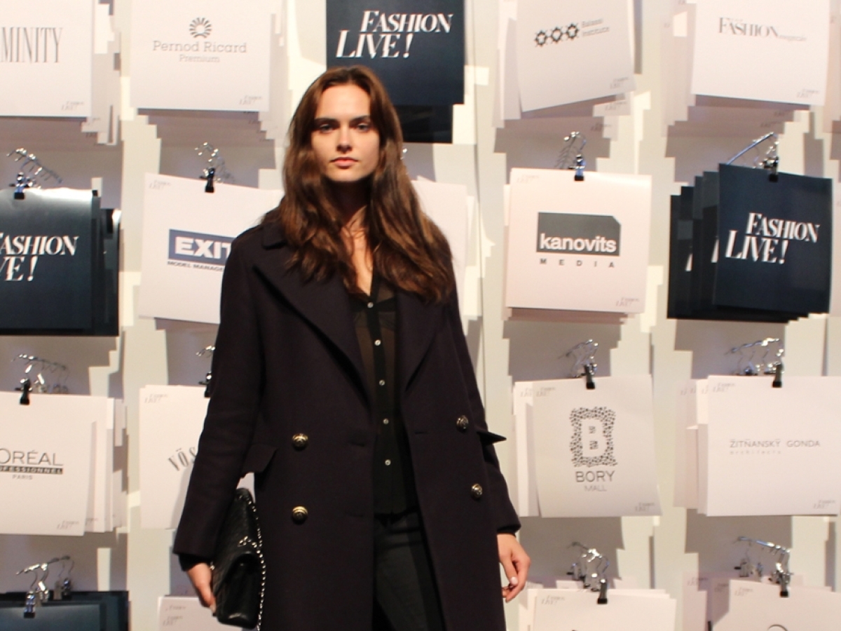 Slovenská topmodelka Zuzana Gregorová. 
