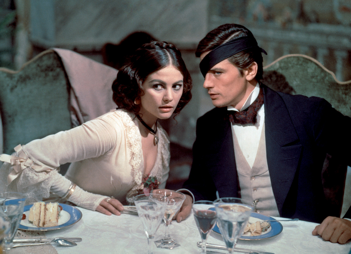 Claudia Cardinale a Alain Delon