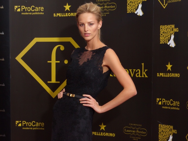 Topmodelka Michaela Kocianová. 
