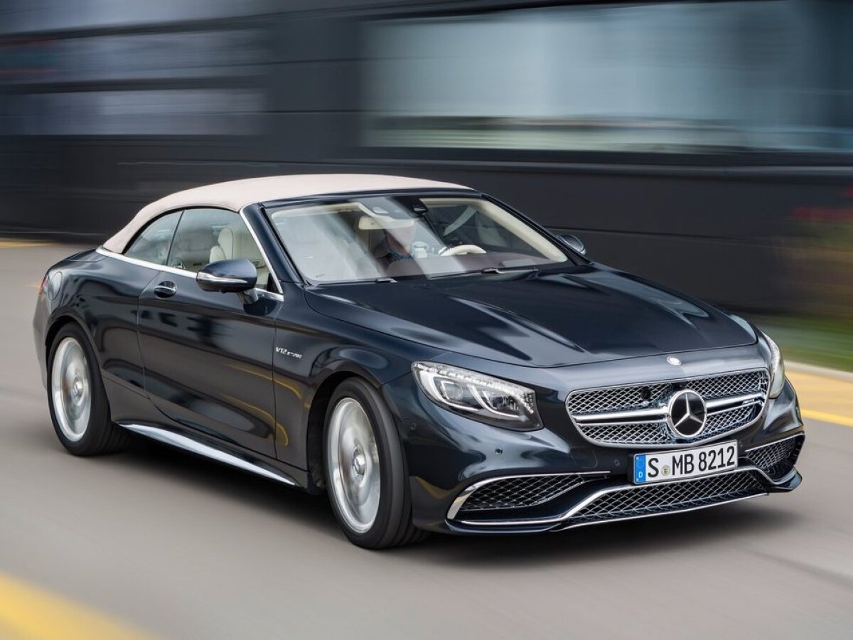 Mercedes-AMG S65 Cabriolet - 2016