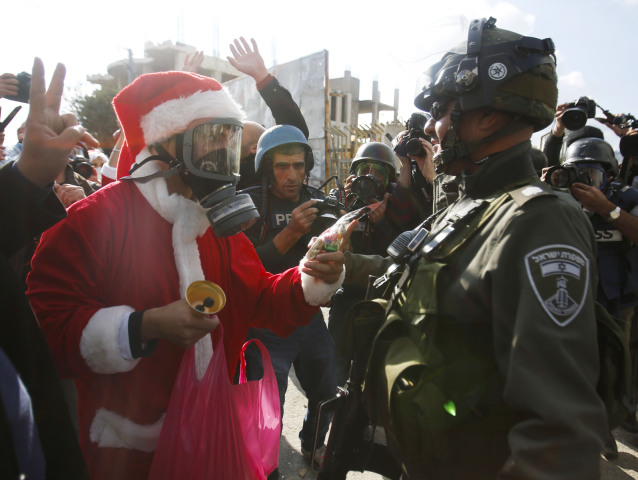 Betlehem, Jordánsko, Vianoce, Santa Claus
