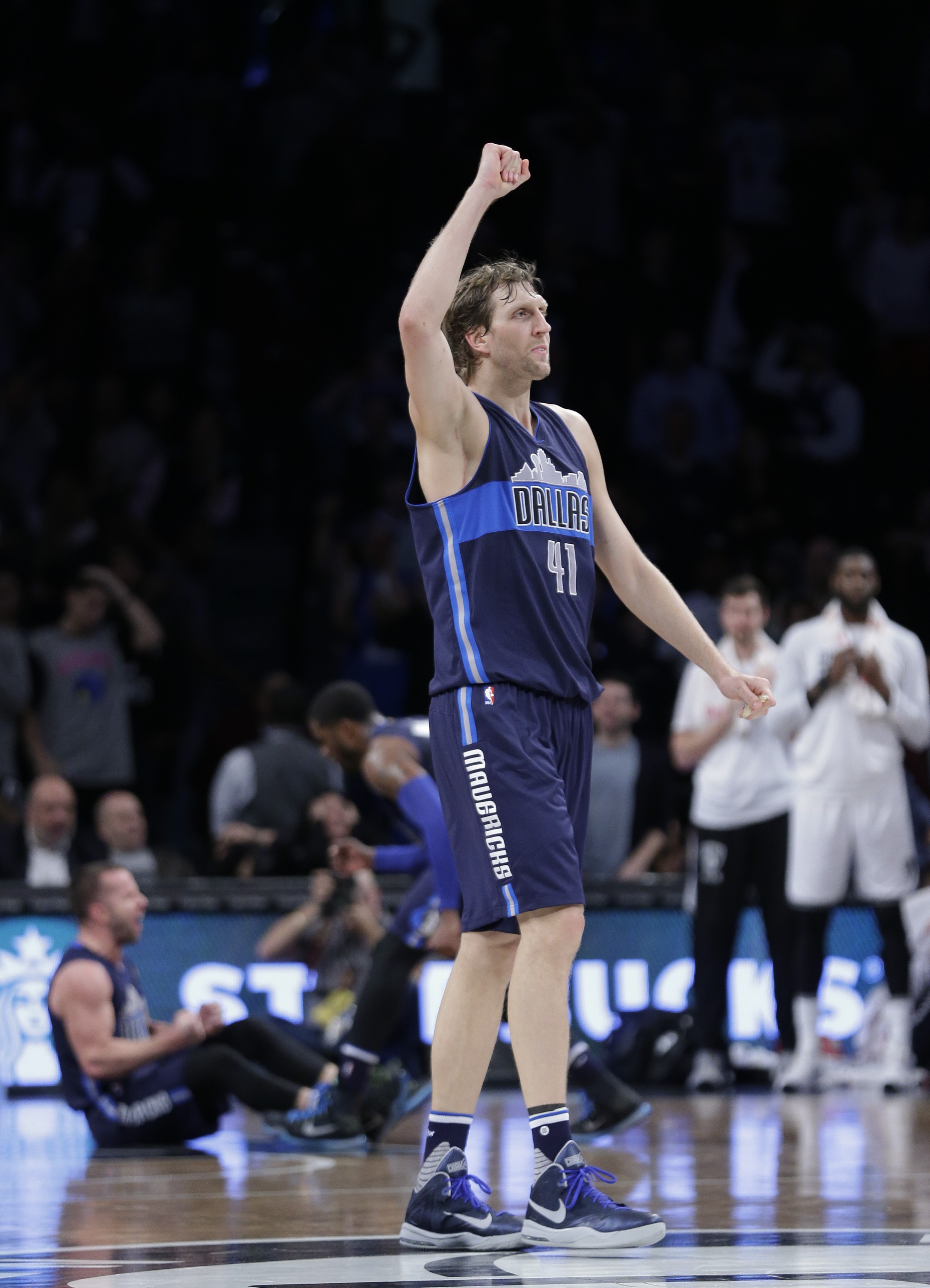 Dirk Nowitzki z Dallasu.