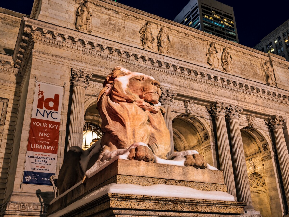 Manhattan, New York, knižnica