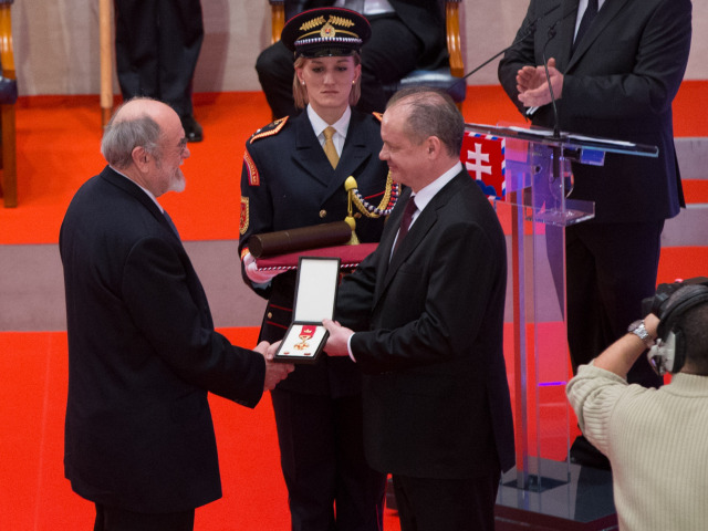 statne vyznamenania rok 2016, kiska, sikora