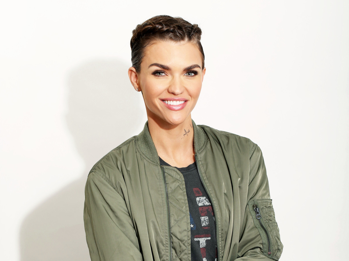 Herečka a modelka Ruby Rose.
