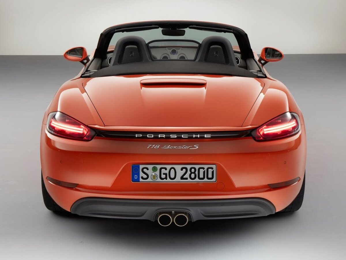 Porsche 718 Boxster - 2016