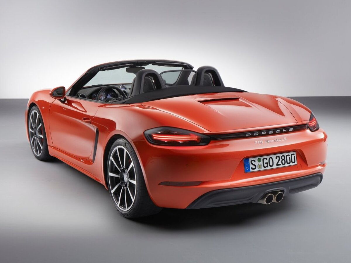 Porsche 718 Boxster - 2016