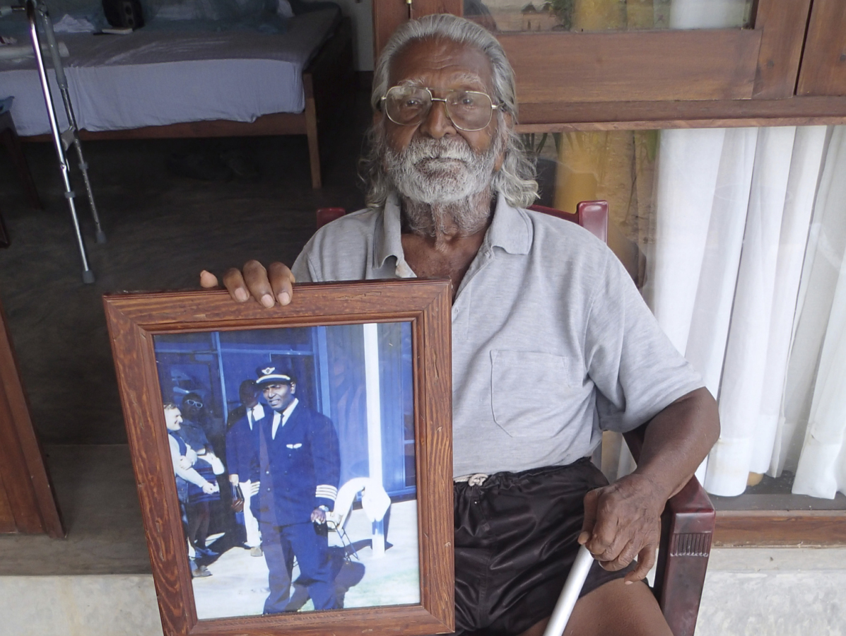 Kapitán Pathy, Srí Lanka, pilot, 100 rokov