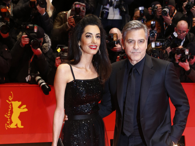 George Clooney a jeho manželka Amal Clooney