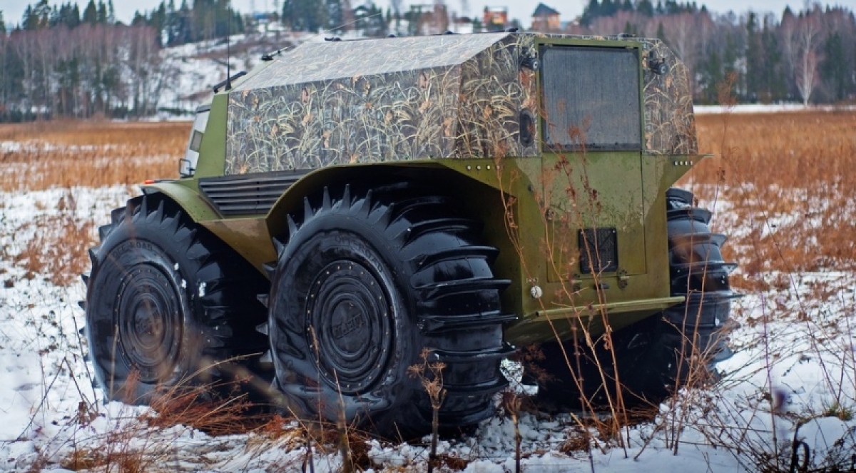 Sherp 4x4 - Šerp ruský obojživelník