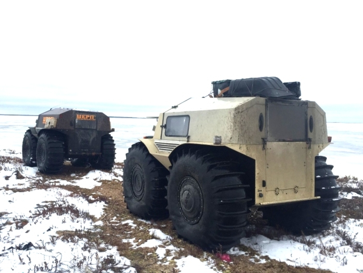 Sherp 4x4 - Šerp ruský obojživelník