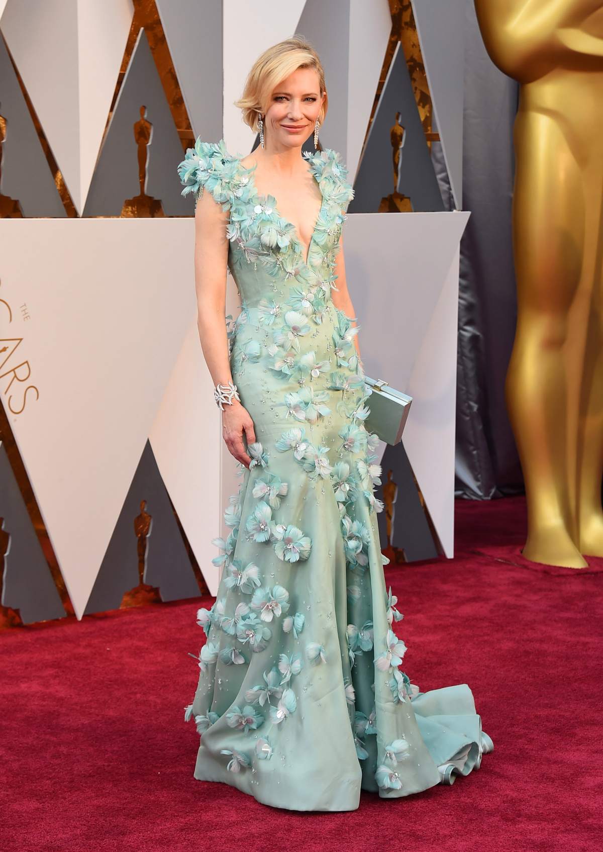 Herečka Cate Blanchett v kreácii Armani Privé bola neprehliadnuteľná. 