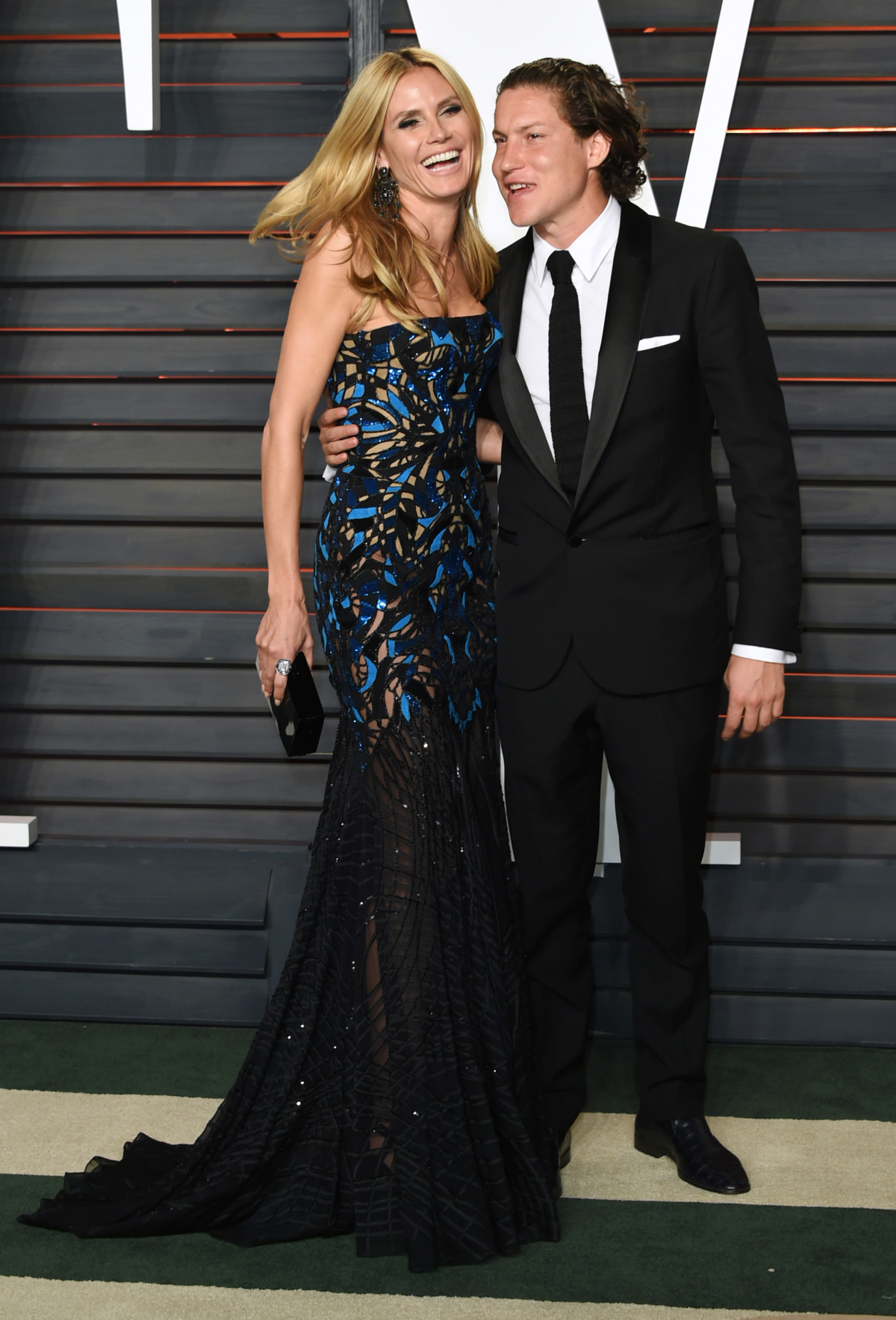 Modelka a televízna osobnosť Heidi Klum a jej partner Vito Schnabel.