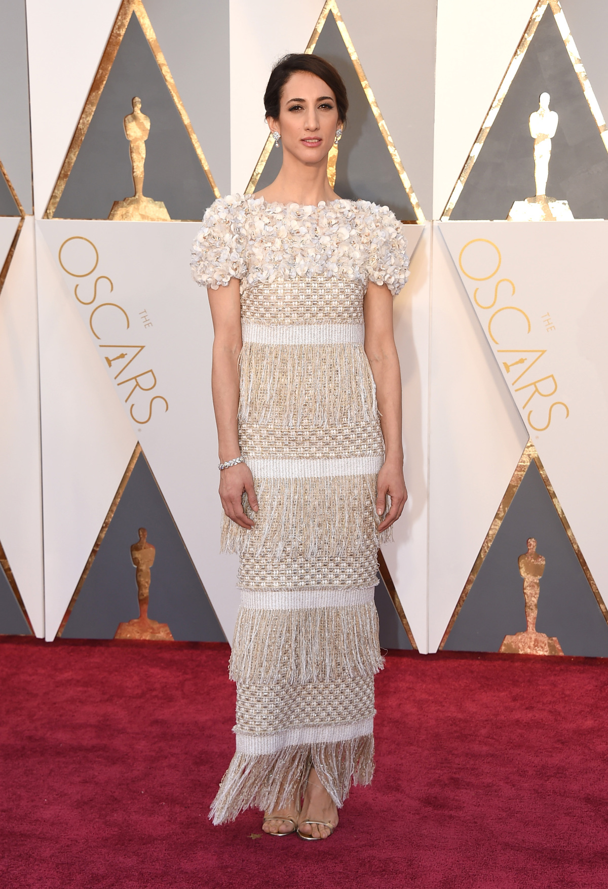 Režisérka Deniz Gamze Erguven v kreácii Chanel Couture.
