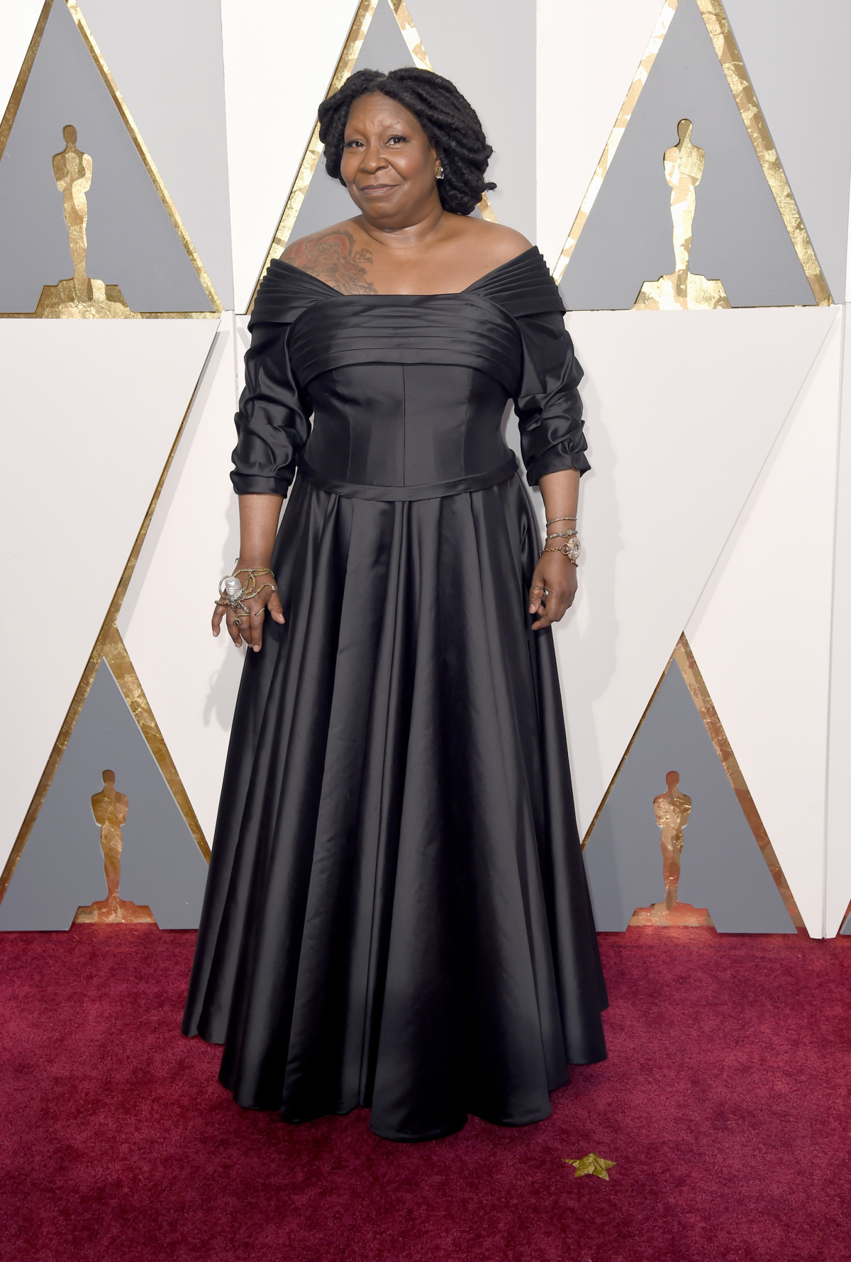 Herečka Whoopi Goldberg.