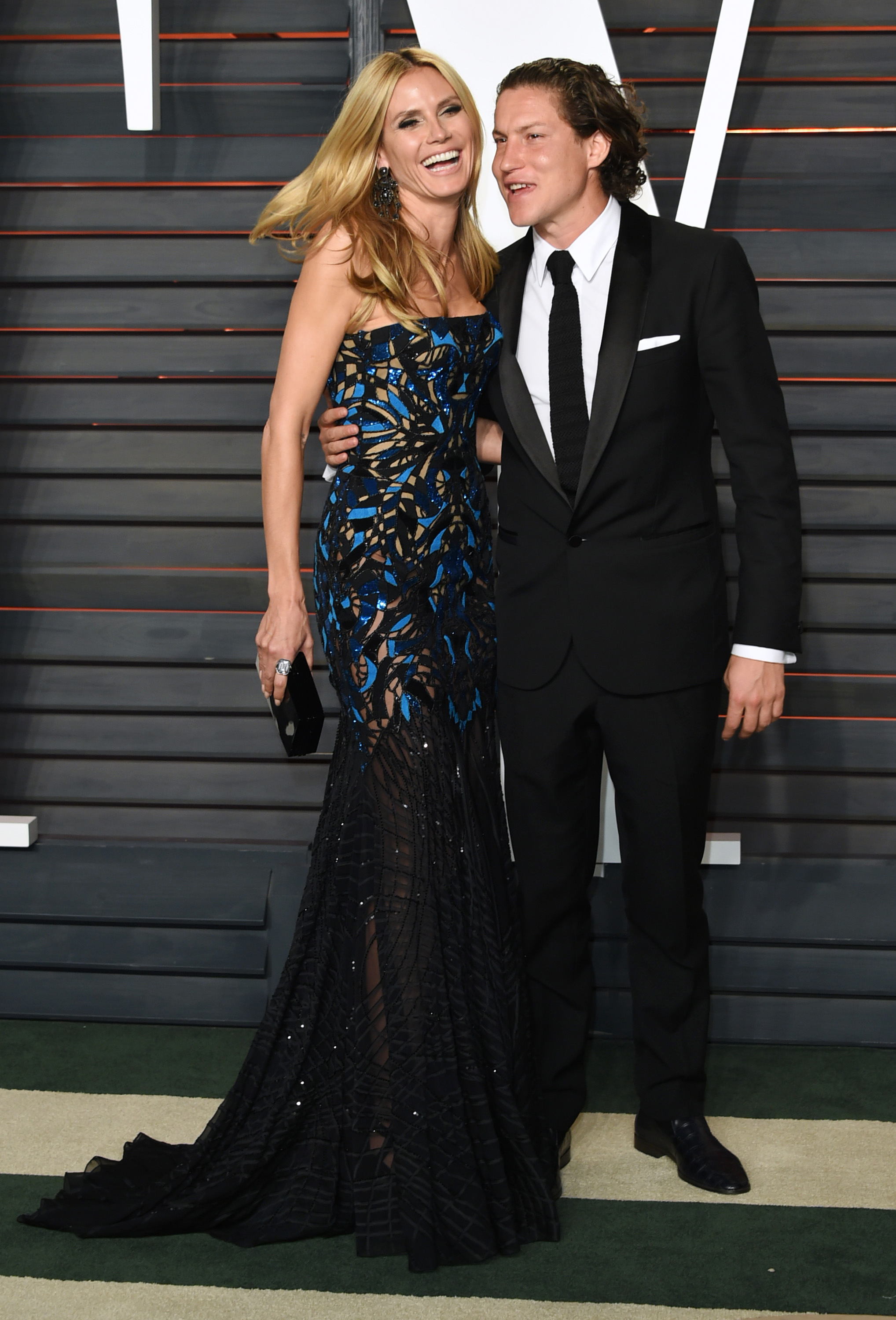 Modelka a televízna osobnosť Heidi Klum a jej partner Vito Schnabel.