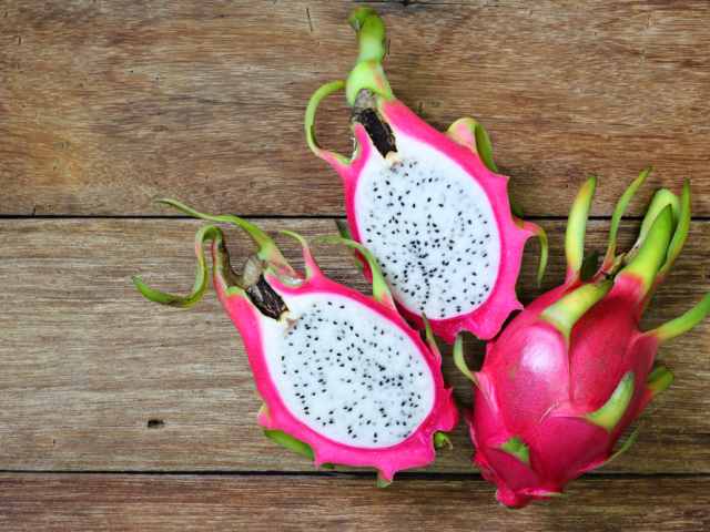 Exotická pitaya.