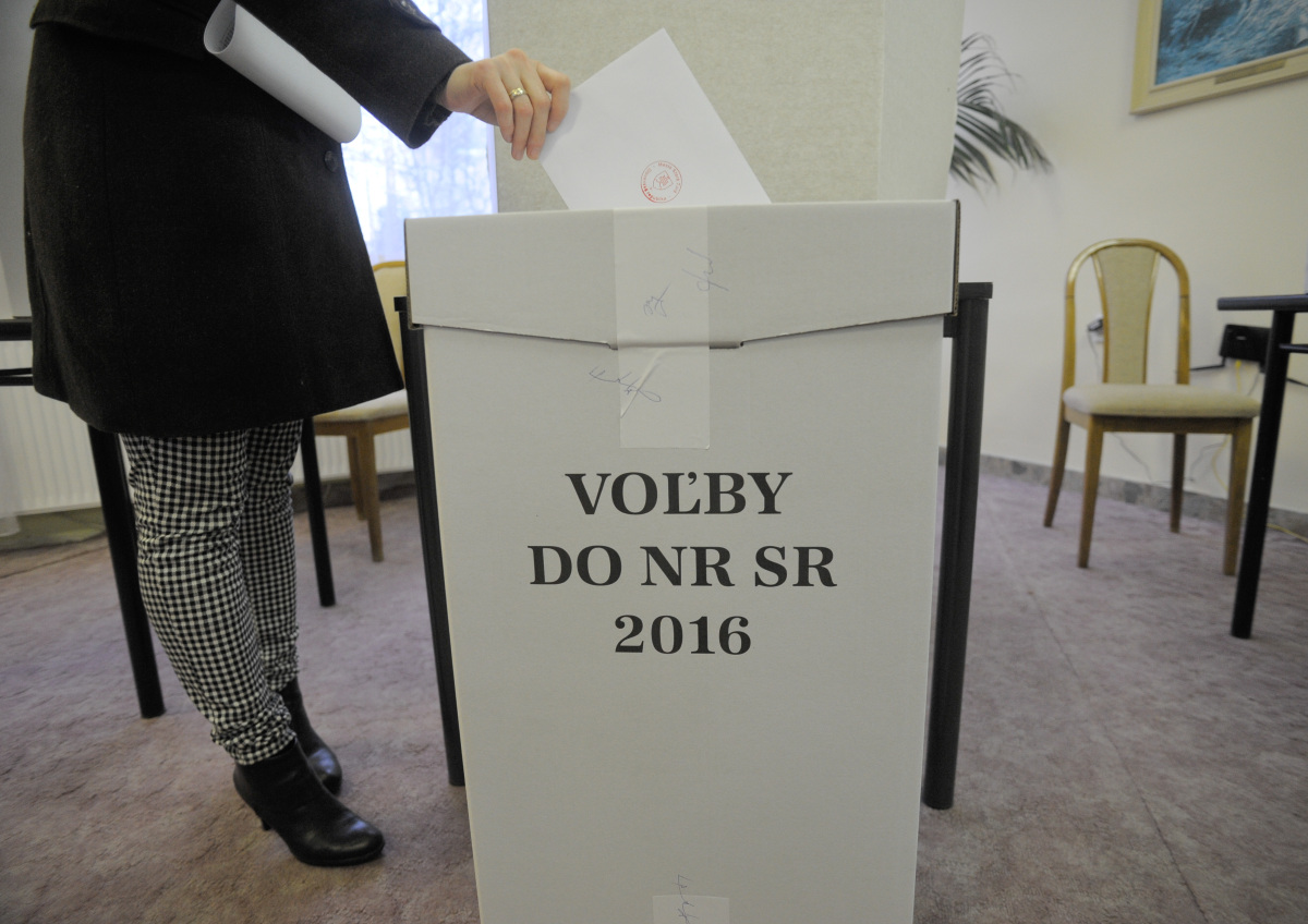 parlamentné voľby 2016, volebná urna, voľby,