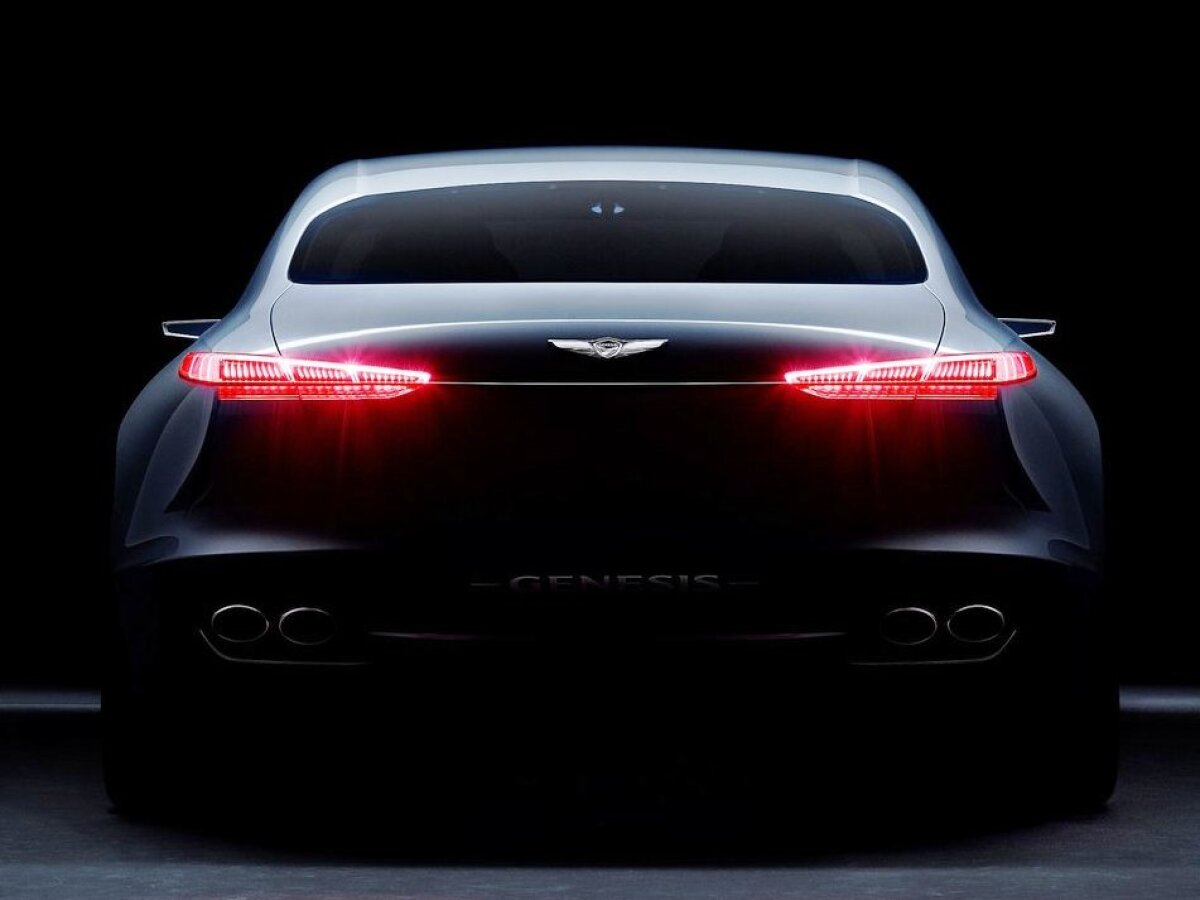 Hyundai Genesis New York Concept - 2016