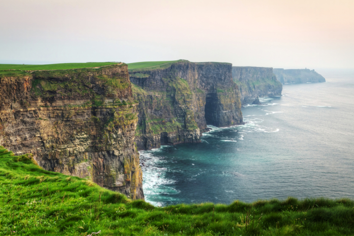 Írsko, útesy Moher