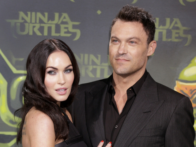 2014:  Megan Fox a jej manžel Brian Austin Green