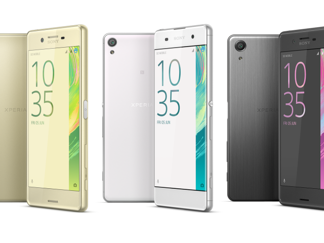 Sony Xperia X, smartfón