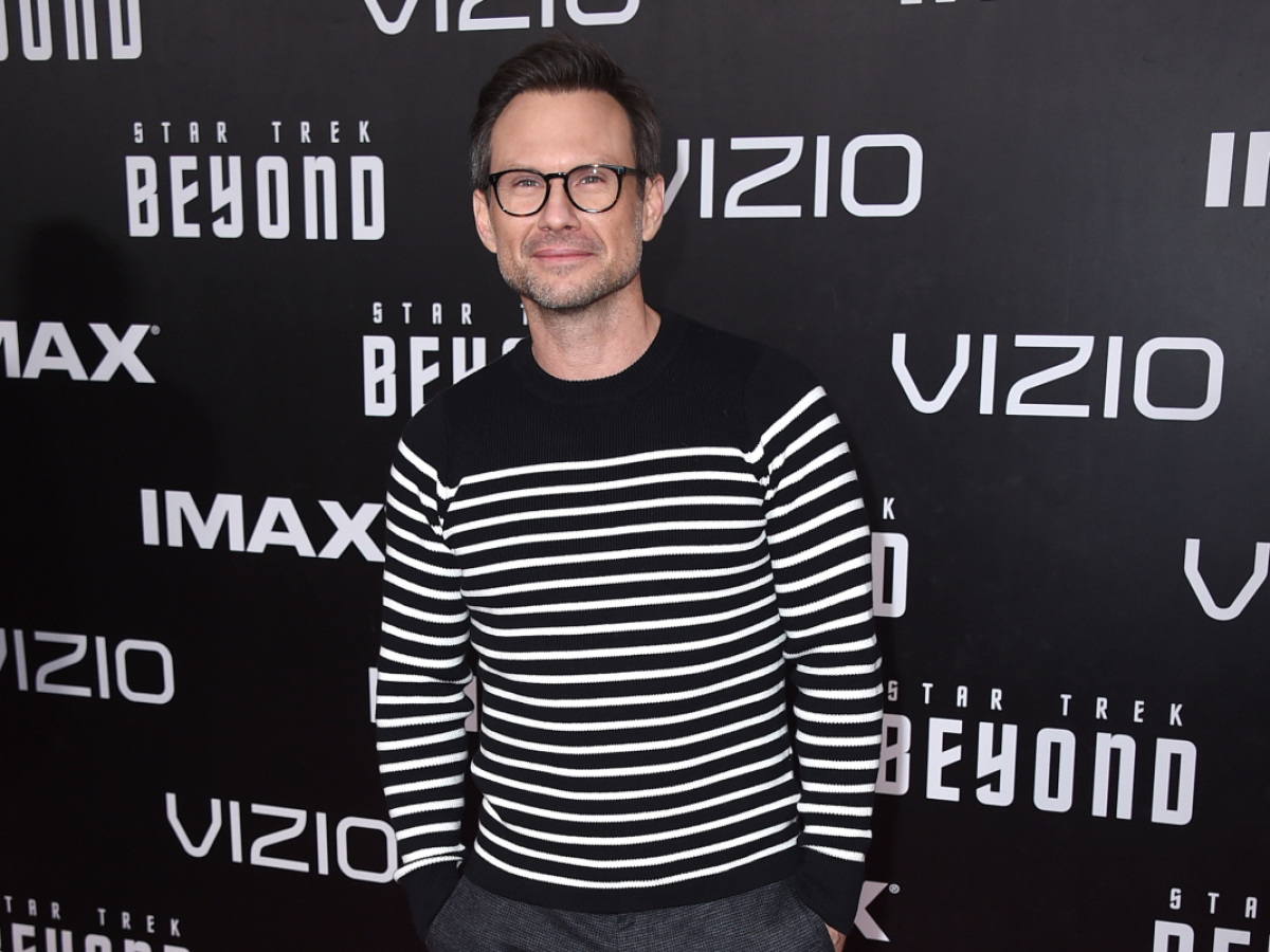 Herec Christian Slater.
