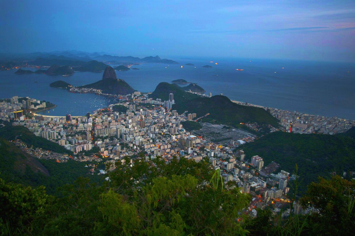 Rio de Janeiro, Brazília, pláž, more