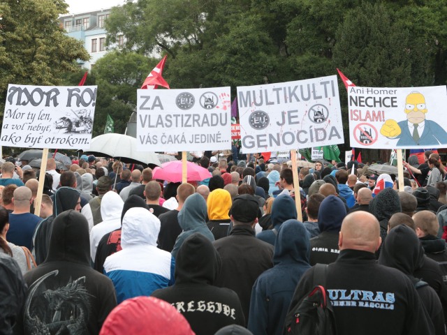 extrémisti, protest