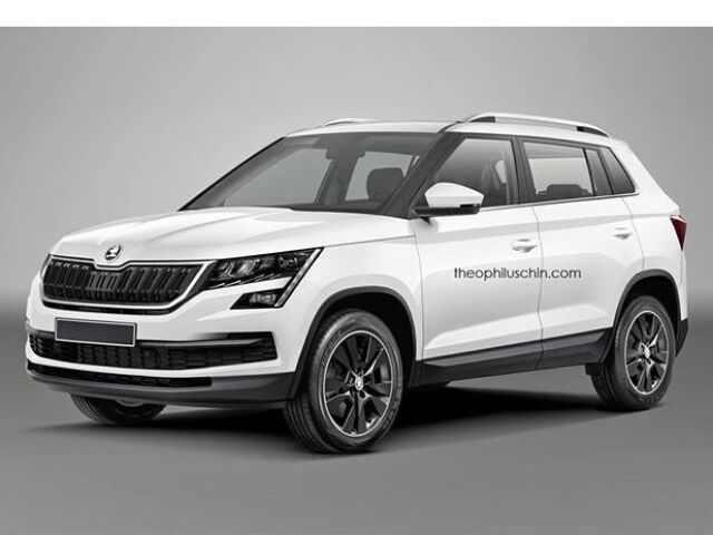 Škoda Fabiaq - virtuálna ilustrácia