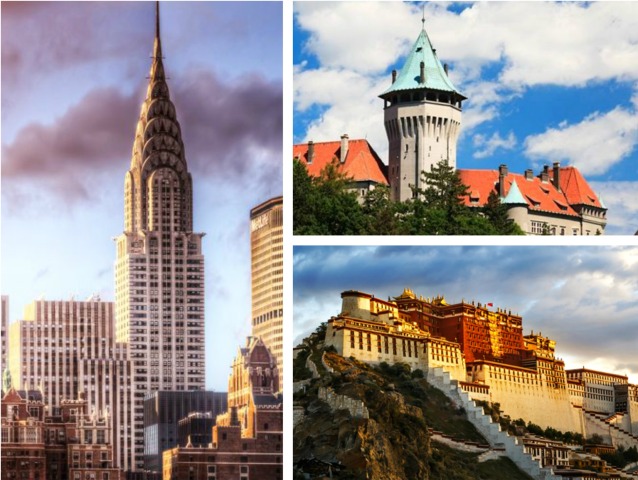 koláž, smolenice, chrysler, tibet