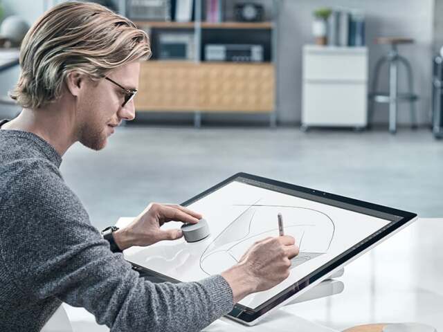 Microsoft, Surface Studio, počítač, Surface Dial