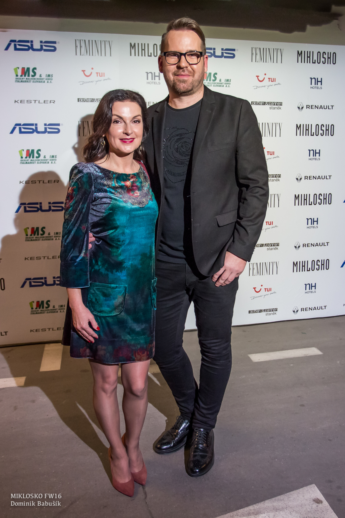 Speváčka Beáta Dubasová a návrhár Fero Mikloško. 