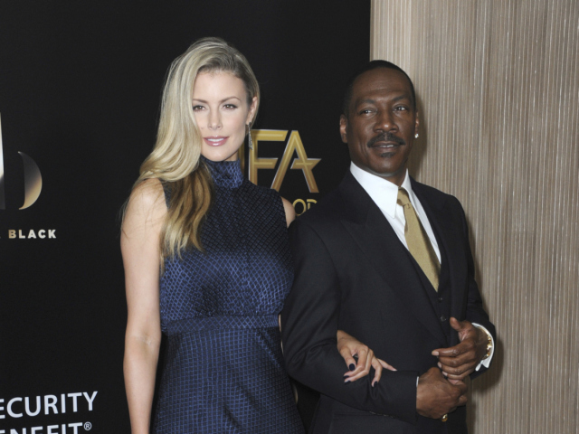 Paige Butcher a jej snúbenec Eddie Murphy