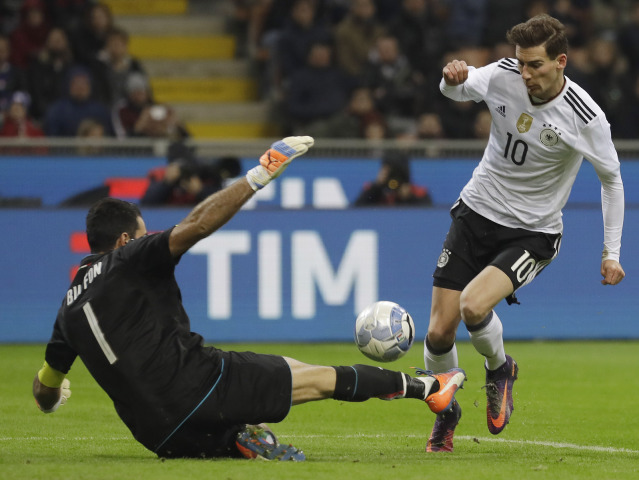 Gianluigi Buffon, Leon Goretzka
