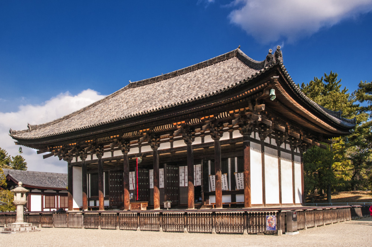 svätyňa, Nara, Japonsko, dom, architektúra