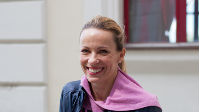 Herečka Diana Mórová.