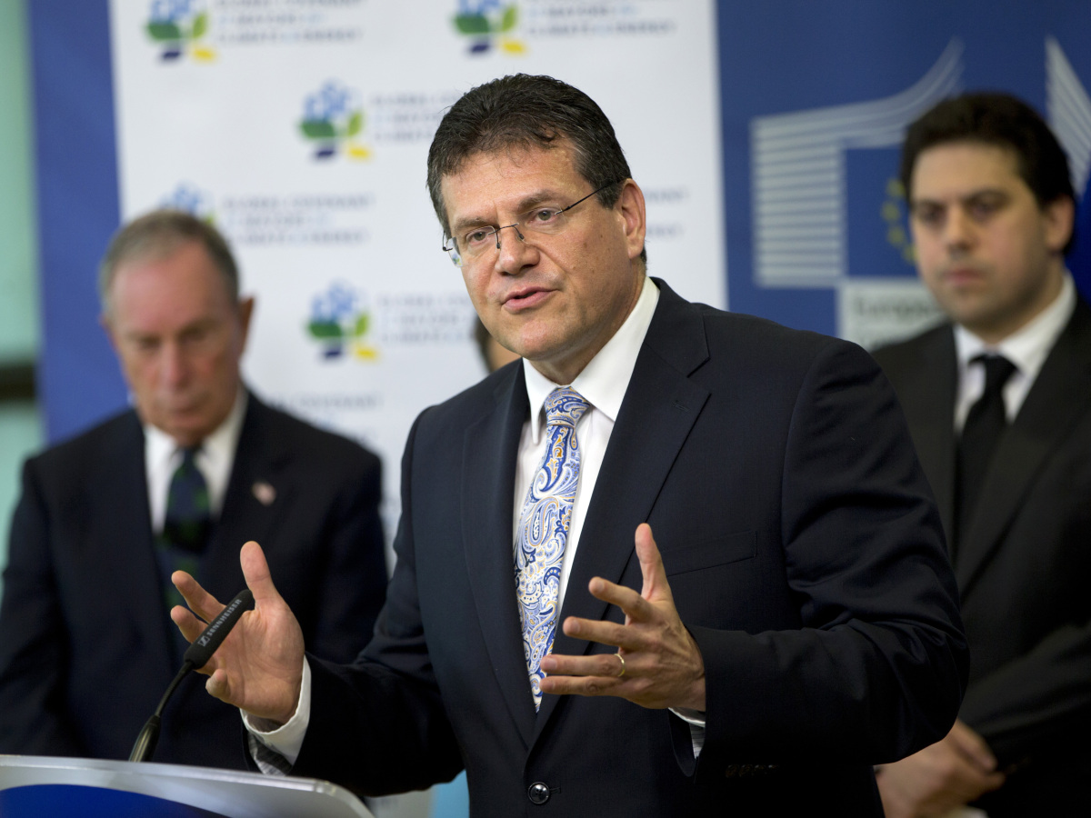 mroš šefčovič, energetická únia