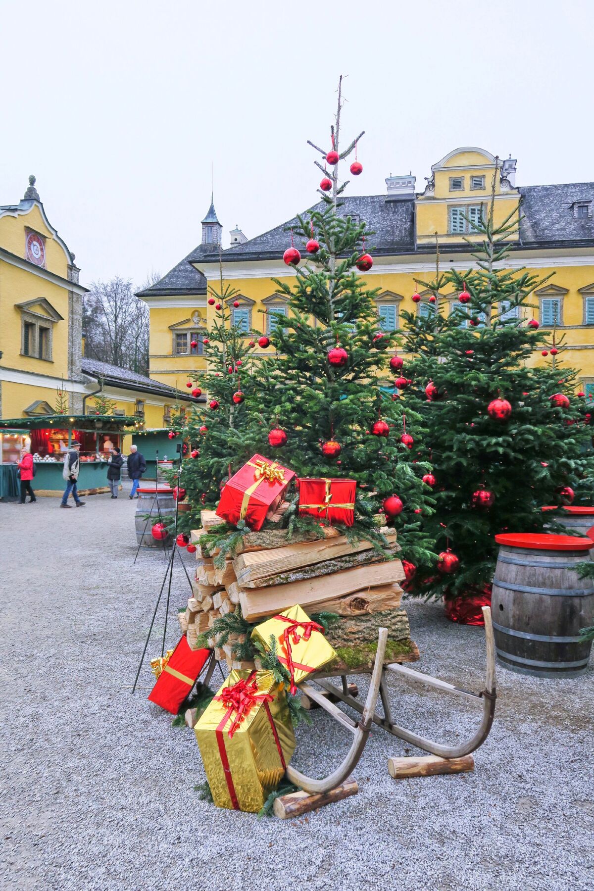 Salzburg, advent, vianočné trhy,