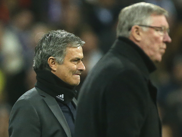 José Mourinho, Alex Ferguson