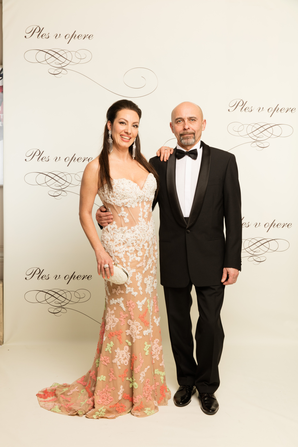 Herečka a speváčka Katarína Hasprová a jej partner Ivan Béla Vojtek.