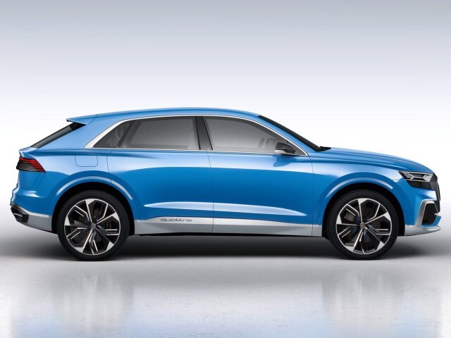 Namiesto splývavej siluety kabíny použilo Audi len zníženú strechu, bezrámovú konštrukciu okien a viac sklonený zadný stĺpik odkazujúci na legendárne Audi Ur-quattro. Celé to dotvárajú obrovské 23-palcové disky kolies.