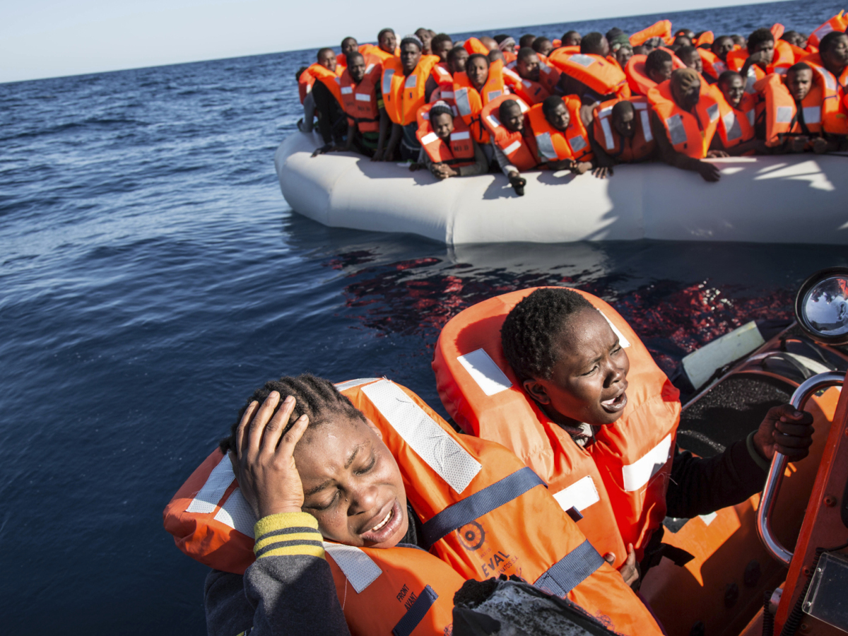 migranti, utečenci, Stredozomné more, člny
