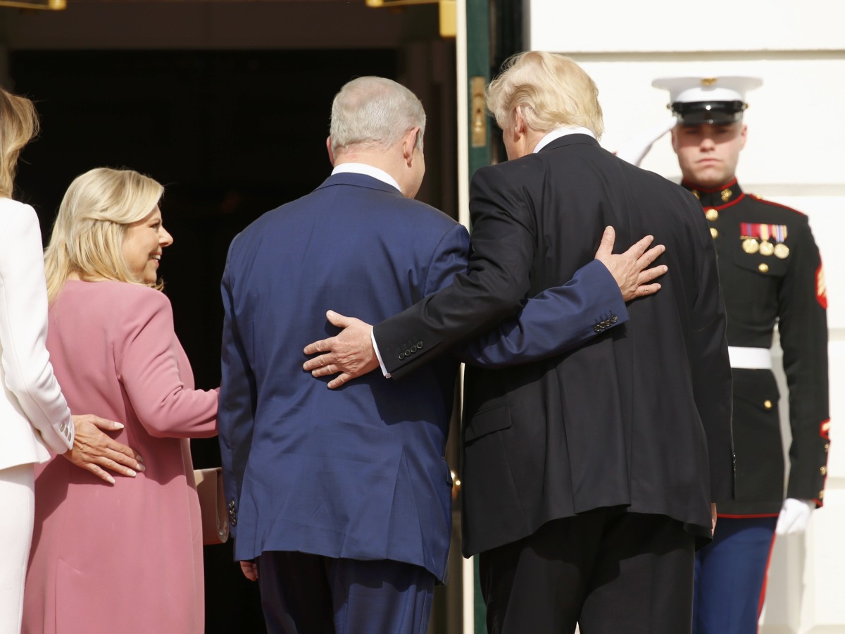 Trump, izrael,Netanjah