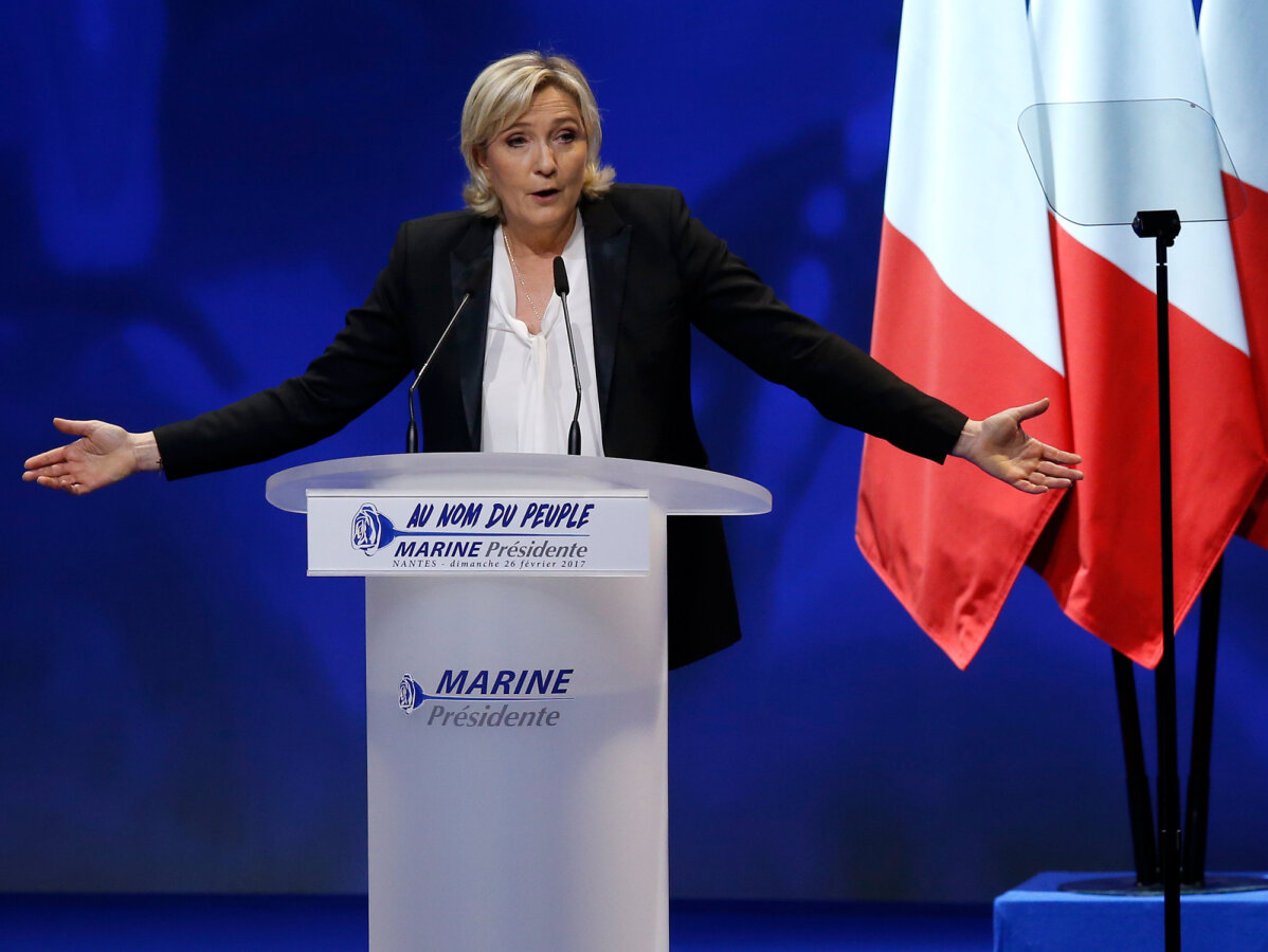 Marine Le Penová, voľby, prezident, francúzsko