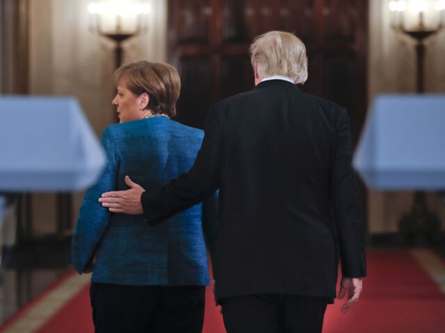 Trump, Donald Trump, Angela Merkelová, Merkel,