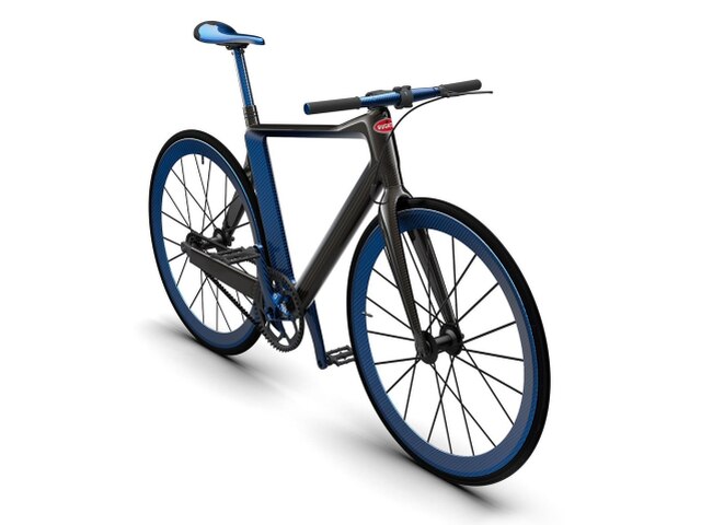 Ďalší hriešne drahý doplnok pre Bugatti Chiron má podobu karbónového bicykla. Farebne môže ladiť s vašim Chironom.