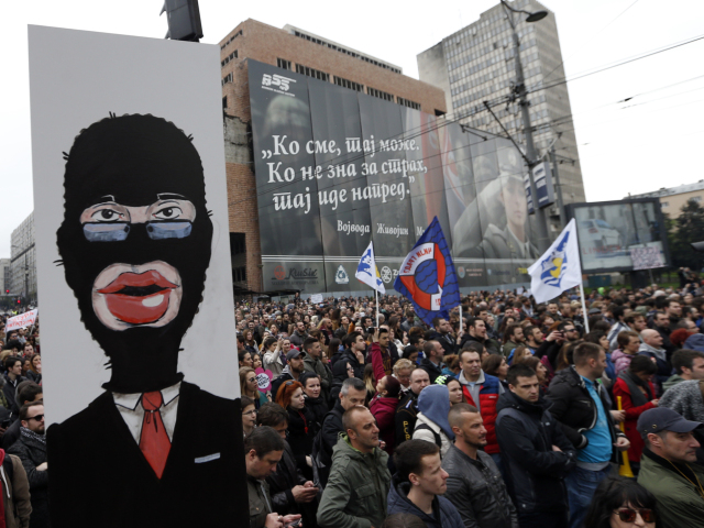 Serbia Election Protest